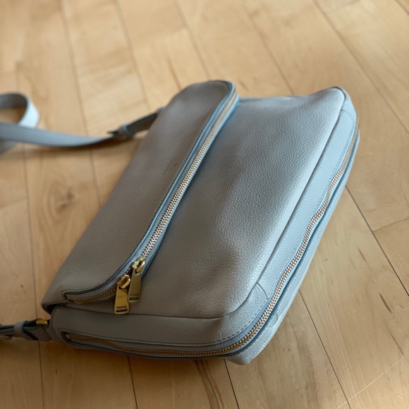 Fossil - Preston Flap Crossbody Bag Powder Blue - Picture 7 of 10